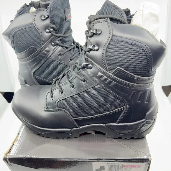 Nortiv 8 Desert-W Mens Hiking Combat Ankle Boots Military Tactical Black Size 12 - Picture 10 of 10